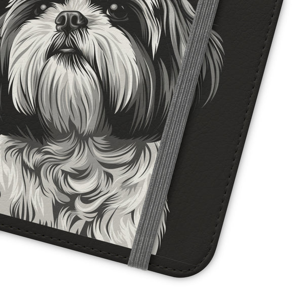 Shih Tzu Phone Case | Shih Tzu Wallet Phone Case | IPhone & Samsung Galaxy Shih Tzu Flip Cases