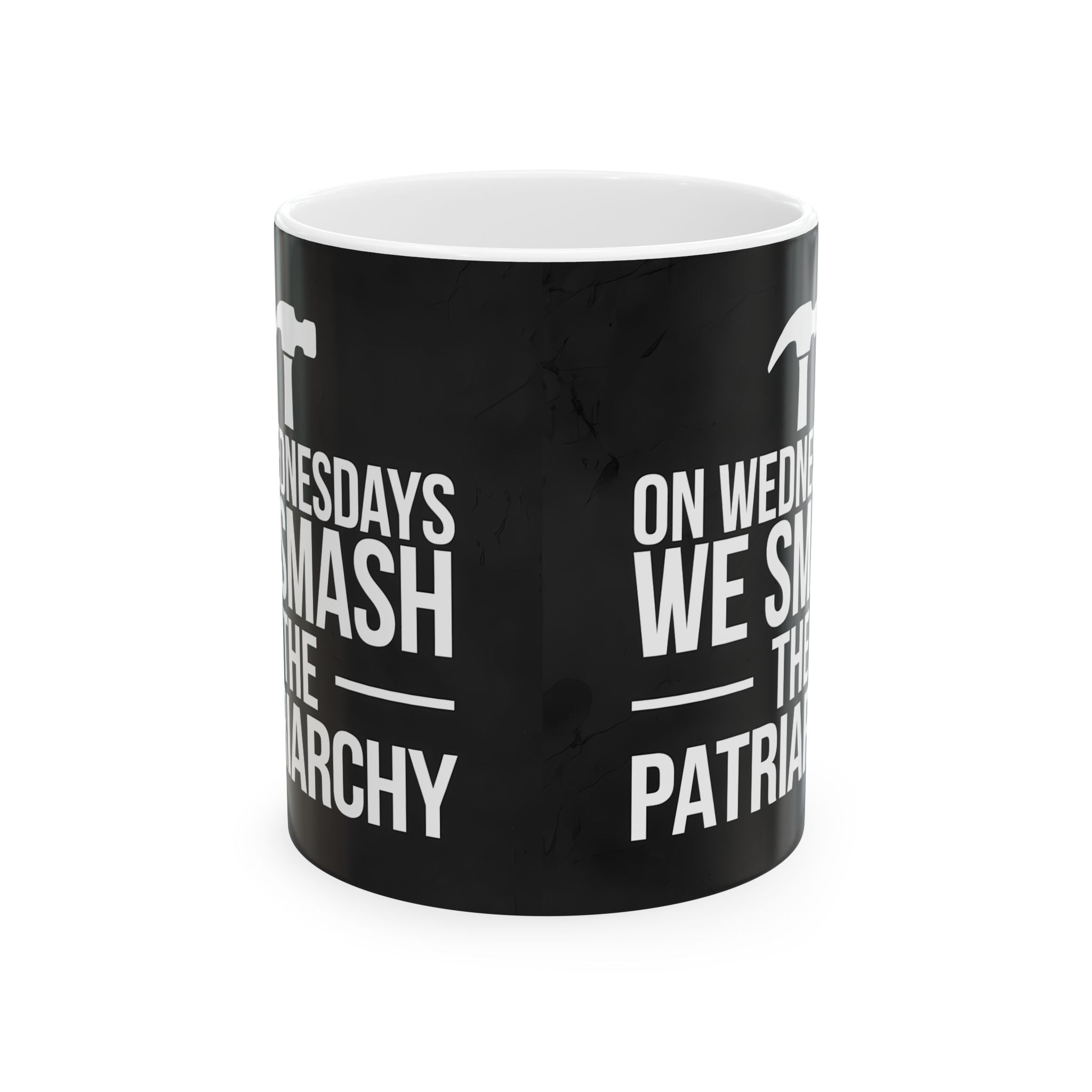 On Wednesdays We Smash The Patriarchy Mug | Feminist Coffee Mug | Feminism Coffee Mug 11oz