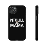 Premium Pitbull Mama 3 iPhone Case | Pitbull Gifts Slim Phone Cases Premium Pitbull Mama 3 iPhone Case | Pitbull Gifts Slim Phone Cases