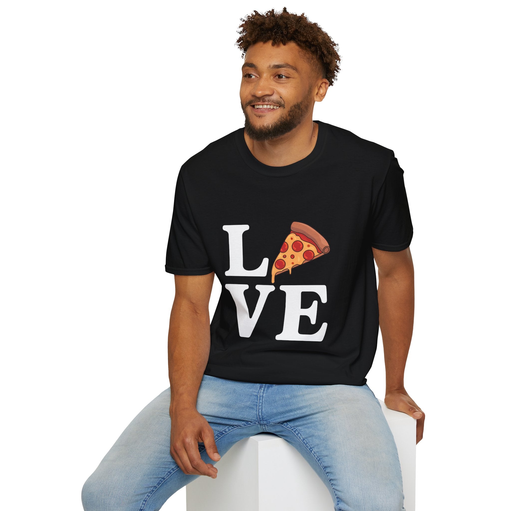 Pizza Lover Unisex T-Shirt - Love Pizza Design