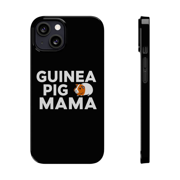 Cute Guinea Pig Mama Slim iPhone Cases | Guinea Pig Gift iPhone Case