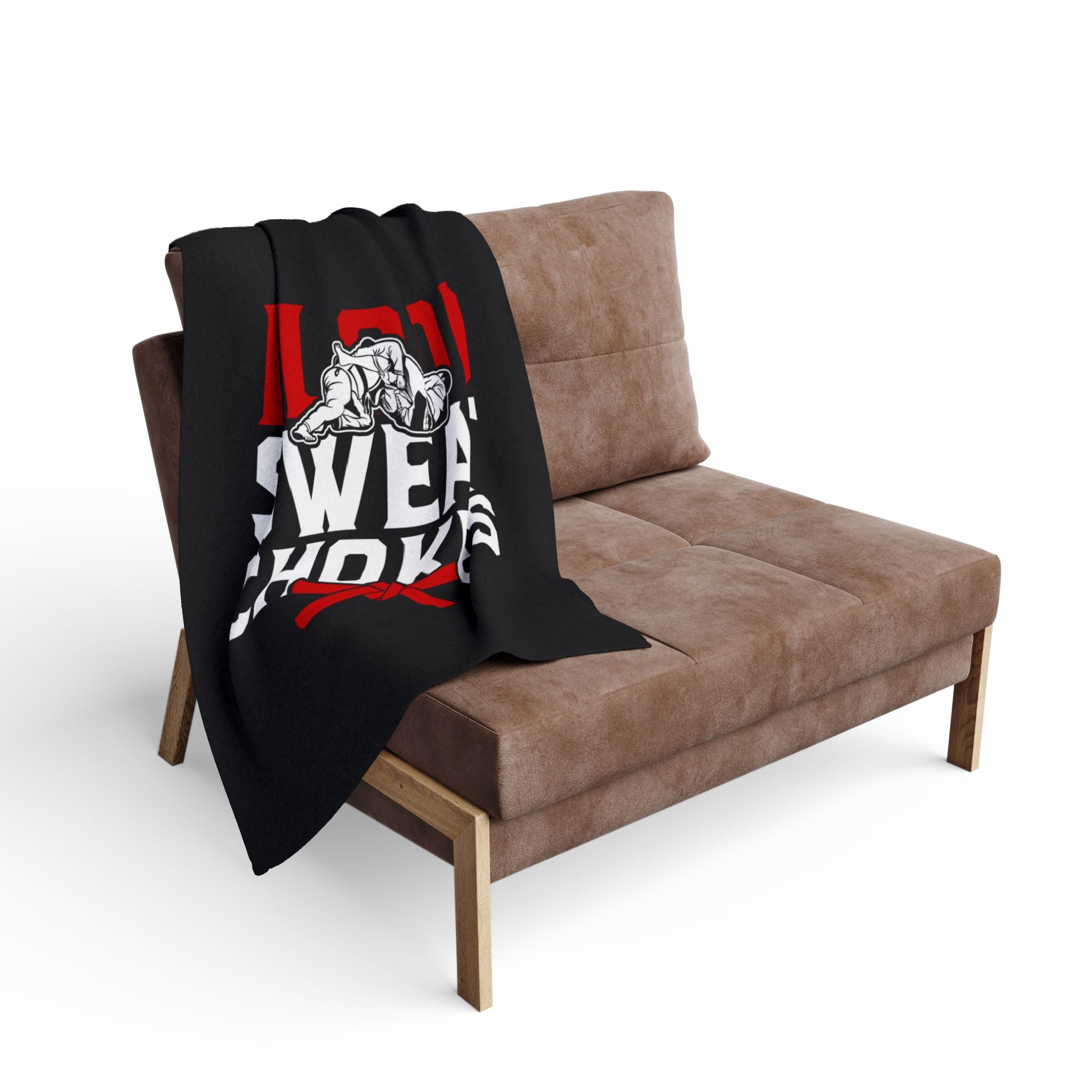 Brazilian Jiu Jitsu Blanket | Blood Sweat Chokes BJJ Arctic Fleece Blanket Main image