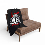 Brazilian Jiu Jitsu Blanket | Blood Sweat Chokes BJJ Arctic Fleece Blanket Brazilian Jiu Jitsu Blanket | Blood Sweat Chokes BJJ Arctic Fleece Blanket