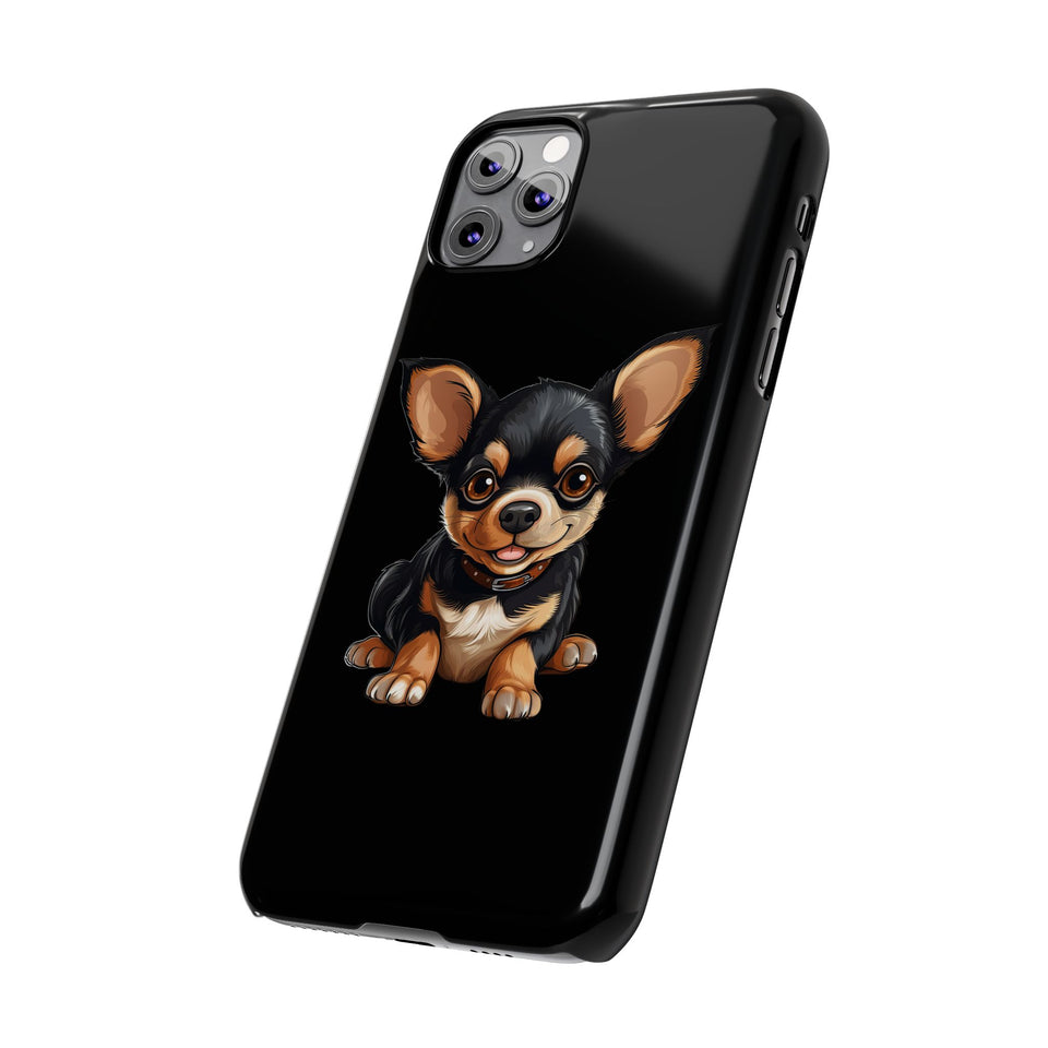 Premium Chihuahua iPhone Case | Cute Chihuahua Gifts Slim Phone Cases