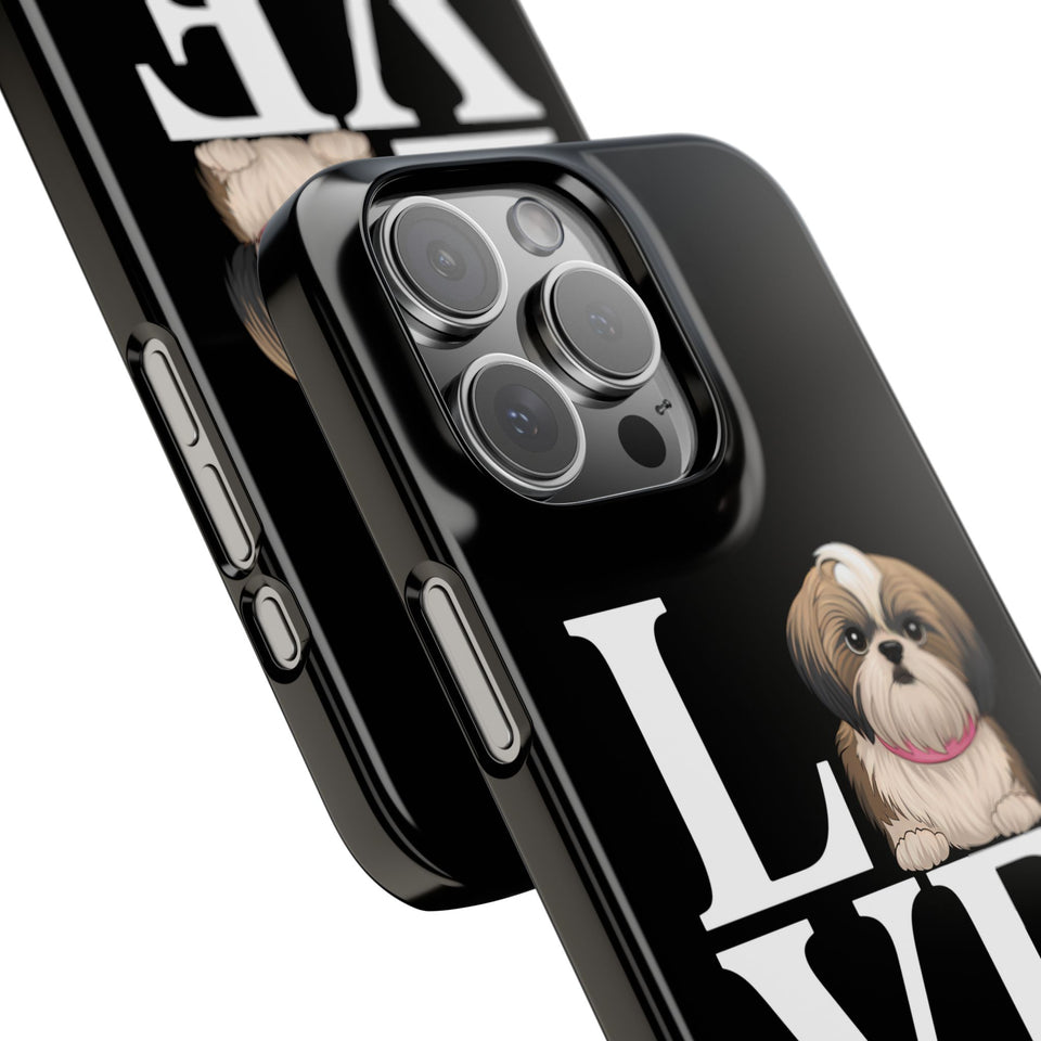 Premium Love Shih Tzu iPhone Case | Cute Shih Tzu Slim Phone Cases