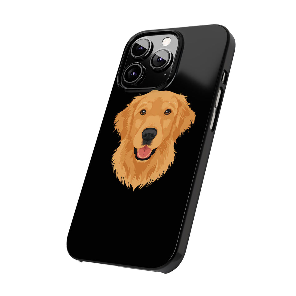 Premium Golden Retriever iPhone Case | Golden Retriever Gifts Slim Phone Cases