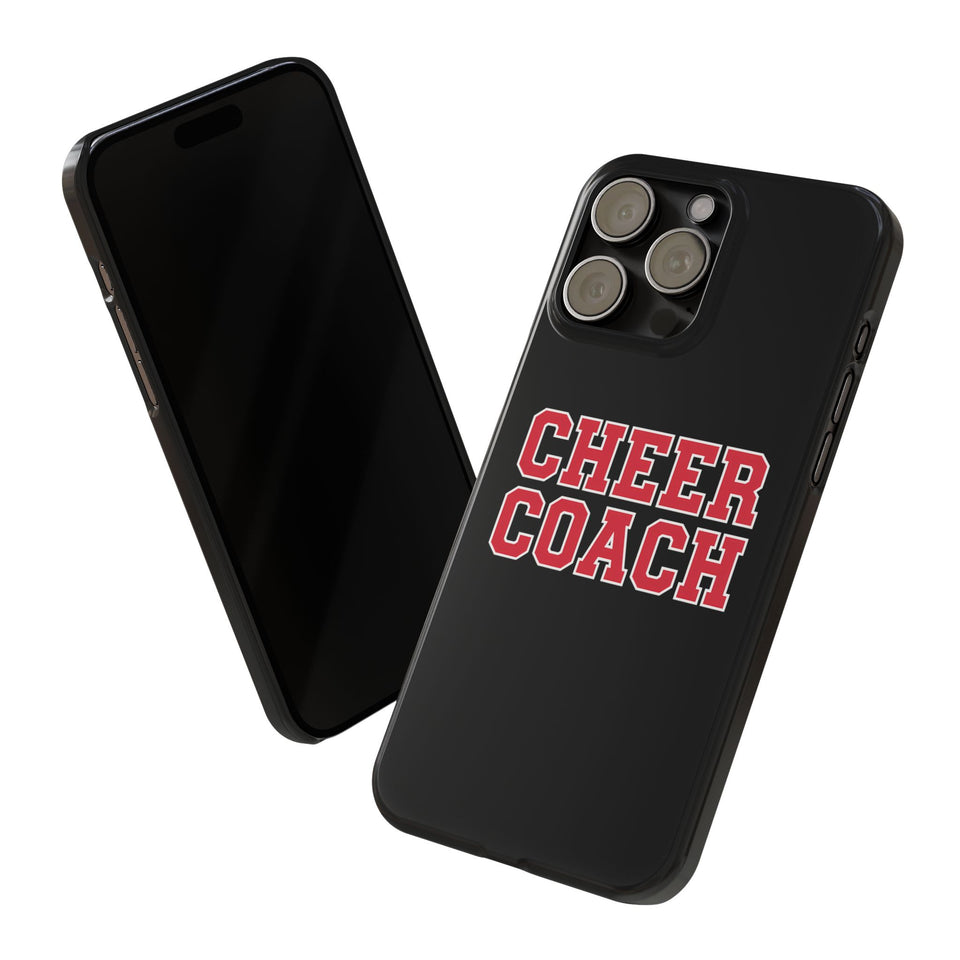 Premium Cheer Coach iPhone Case | Cheer Coach Gifts Slim Phone Cases