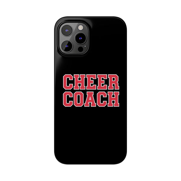 Premium Cheer Coach iPhone Case | Cheer Coach Gifts Slim Phone Cases