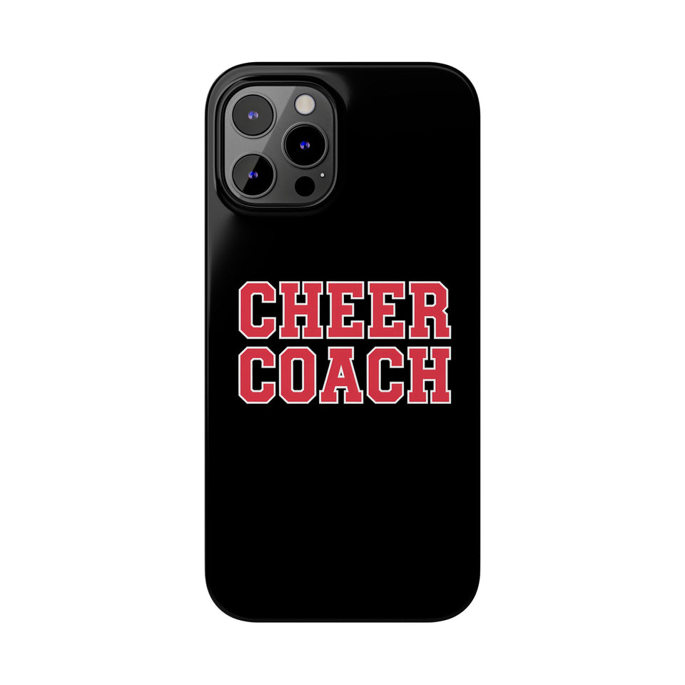 Premium Cheer Coach iPhone Case | Cheer Coach Gifts Slim Phone Cases