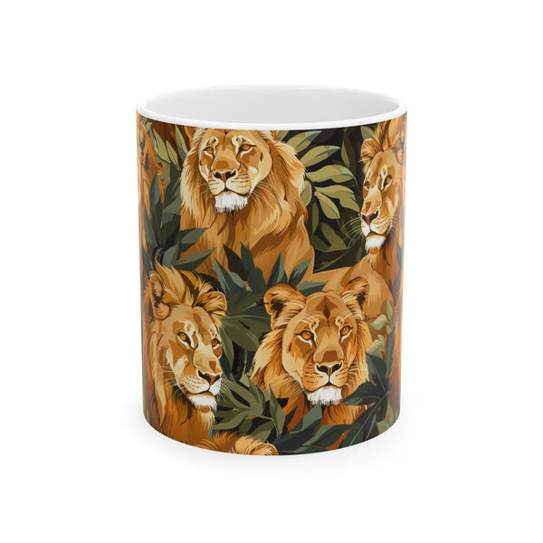 Lion Mug | Lion Gifts | Lion Presents | Pride of Lions Ceramic Mug 11oz
