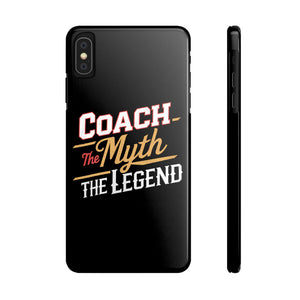 Coach The Myth The Legend Slim iPhone Cases | Cool Coach Gift iPhone Case Coach The Myth The Legend Slim iPhone Cases | Cool Coach Gift iPhone Case