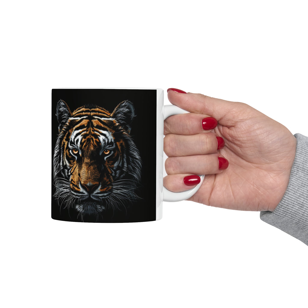 Tiger Mug | Tiger Coffee Mug | Cute Tiger Gift | Tiger Presents | Tiger Mug 1 11oz