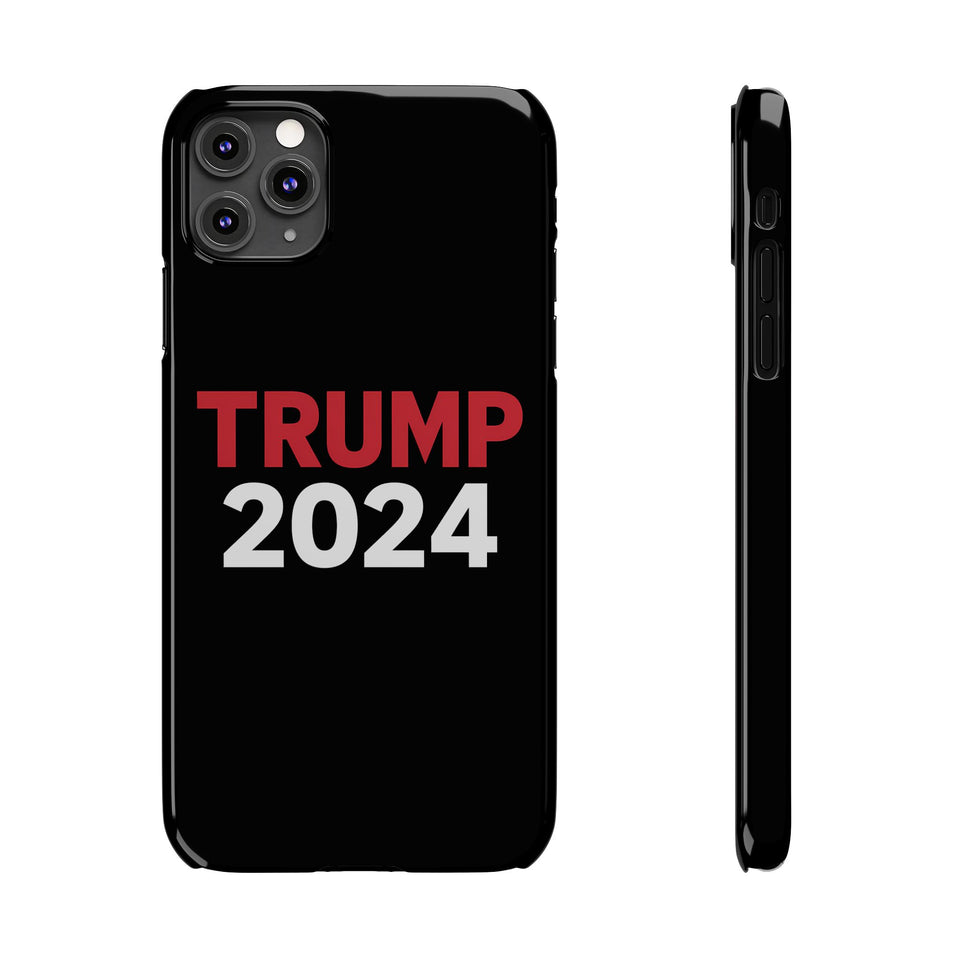 Premium Trump 2024 iPhone Case | Donald Trump Gifts Slim Phone Cases