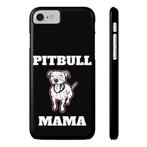 Premium Pitbull Mama 2 iPhone Case | Pitbull Gifts Slim Phone Cases Premium Pitbull Mama 2 iPhone Case | Pitbull Gifts Slim Phone Cases