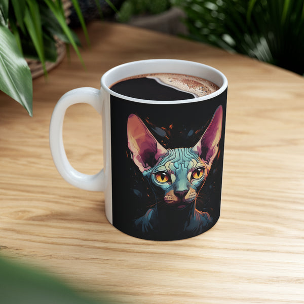 sphynx cat gifts, sphynx cat mug, hairless cat gifts,  gifts for sphynx cat lovers, hairless cat mug, sphynx cat coffee mug