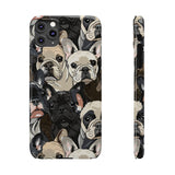 Premium French Bulldogs iPhone Case | Cute Frenchie Gifts Slim Phone Cases Premium French Bulldogs iPhone Case | Cute Frenchie Gifts Slim Phone Cases