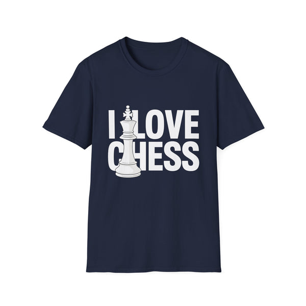 I Love Chess T-Shirt — Chess Lover Tee