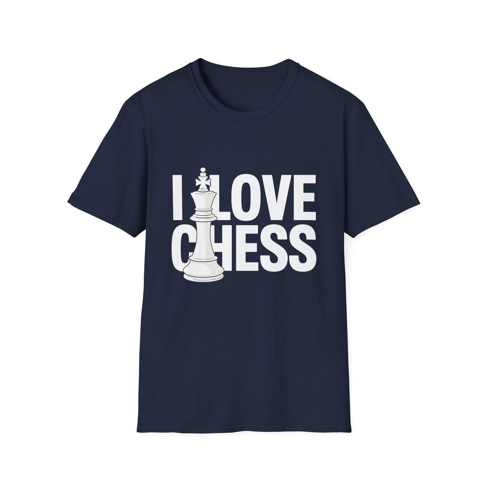 I Love Chess T-Shirt — Chess Lover Tee