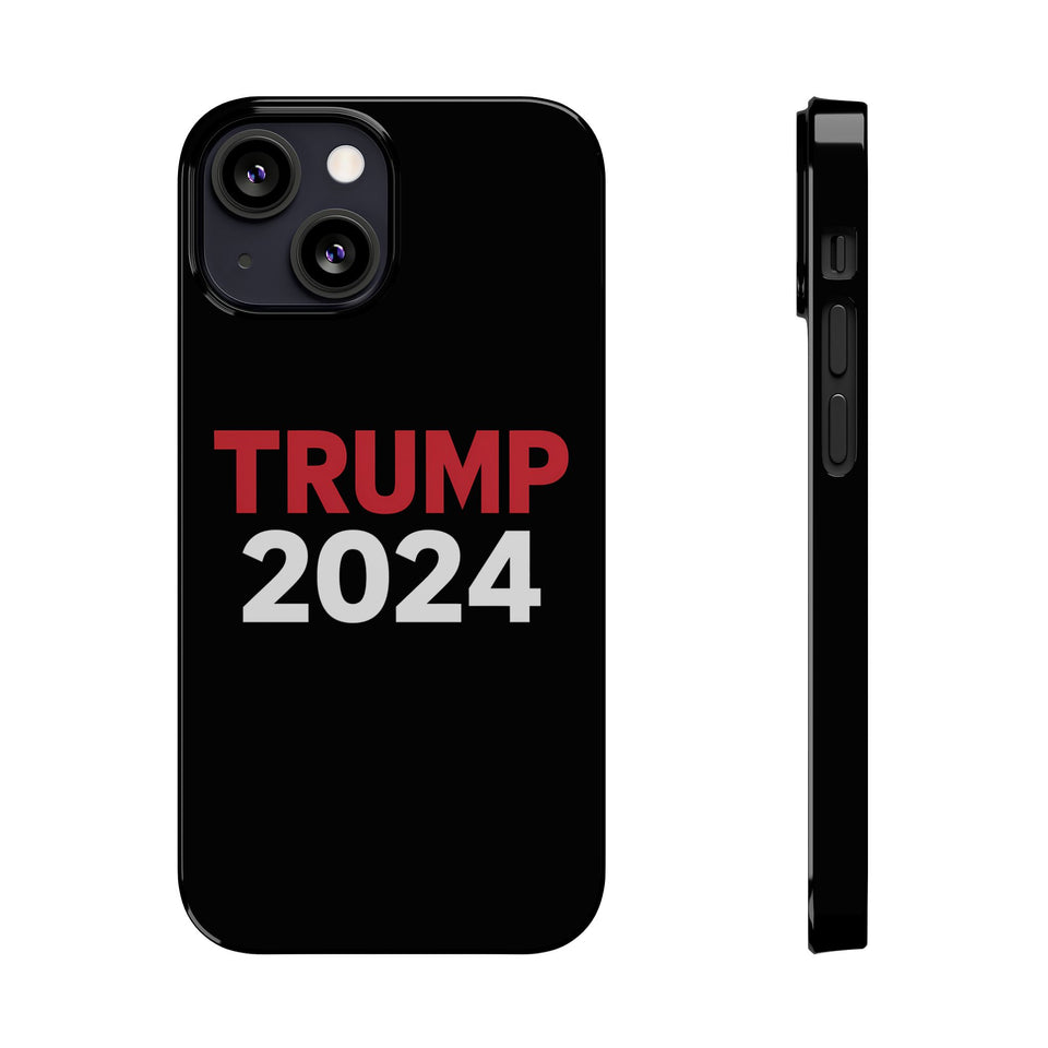 Premium Trump 2024 iPhone Case | Donald Trump Gifts Slim Phone Cases