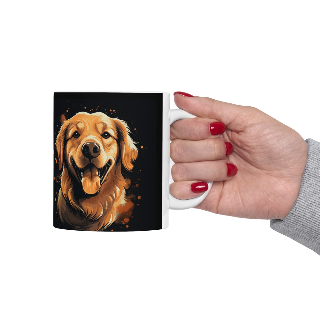 golden retriever gift, golden retriever mug, golden retriever coffee mug, golden retriever gifts for her, gifts for golden retriever lovers, golden retriever presents, golden retriever merchandise