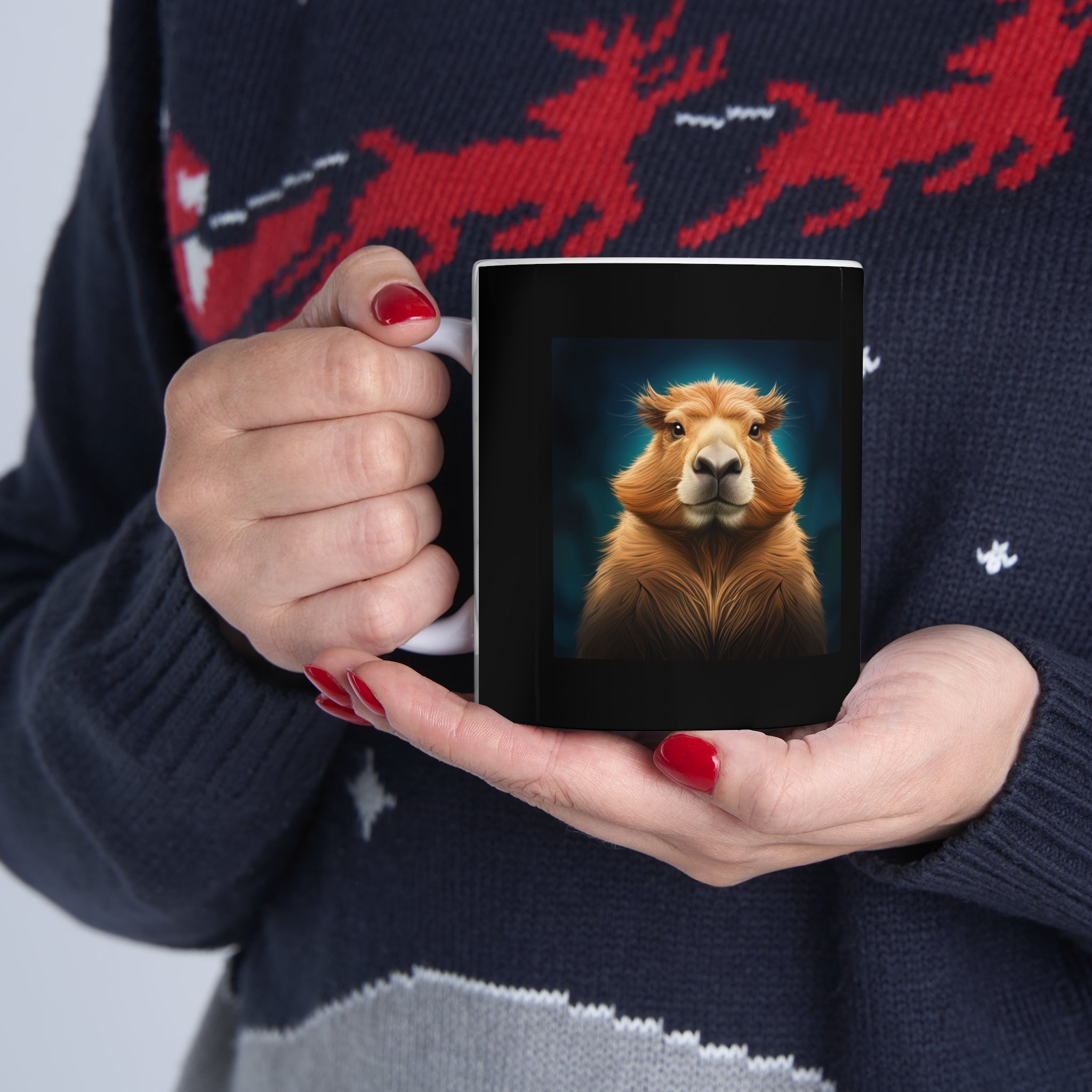 Capybara Mug 2 | Capybara Coffee Mug | Cute Coffee Mug 11oz