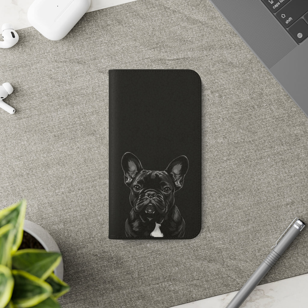 French Bulldog Phone Case | I Love My Frenchie Wallet Phone Case Gifts | IPhone & Samsung Galaxy French Bulldog Flip Cases
