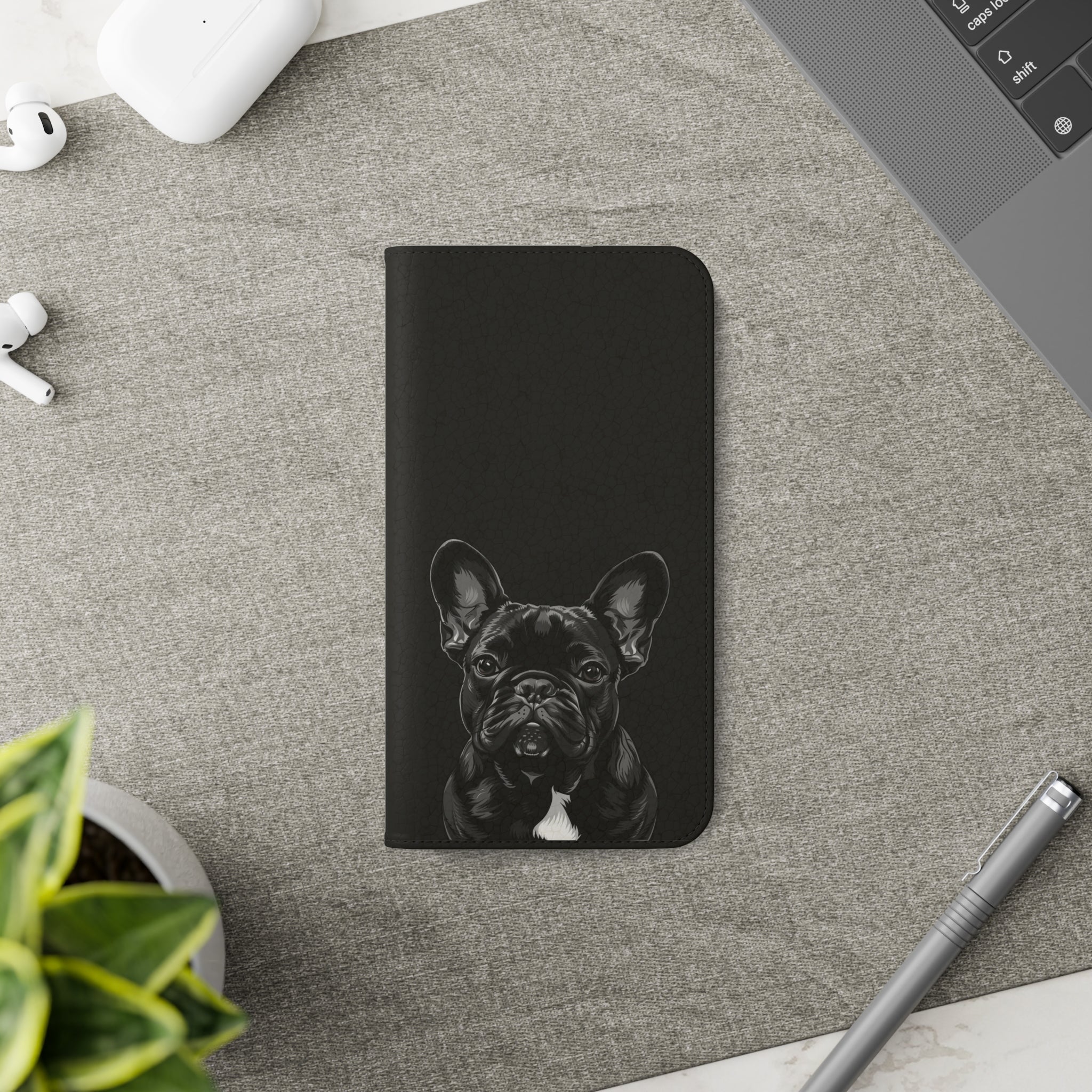French Bulldog Phone Case | I Love My Frenchie Wallet Phone Case Gifts | IPhone & Samsung Galaxy French Bulldog Flip Cases