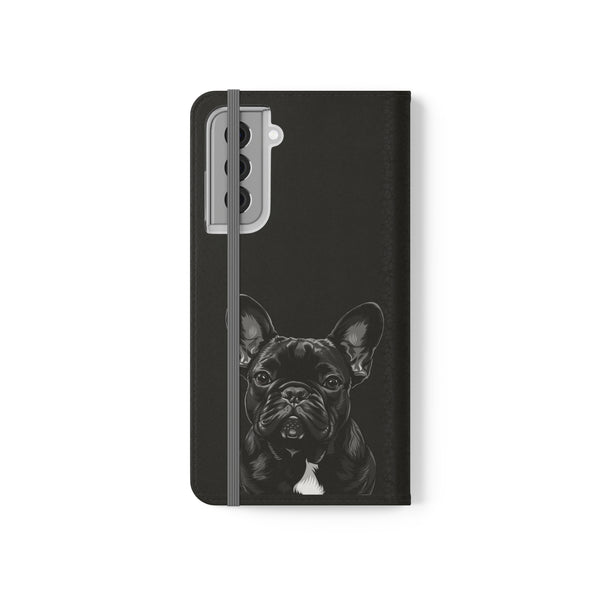French Bulldog Phone Case | I Love My Frenchie Wallet Phone Case Gifts | IPhone & Samsung Galaxy French Bulldog Flip Cases