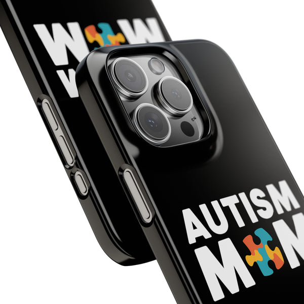 Premium Autism Mom iPhone Case | Mother Autism Awareness Slim Phone Cases