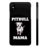Premium Pitbull Mama 2 iPhone Case | Pitbull Gifts Slim Phone Cases Premium Pitbull Mama 2 iPhone Case | Pitbull Gifts Slim Phone Cases