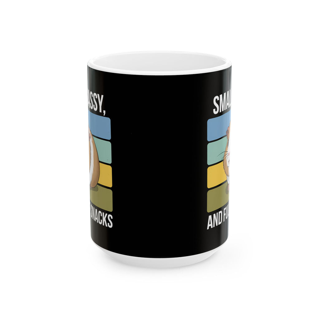 Guinea Pig Mug - Small, Sassy, and Full of Snacks Cute Guinea Pig Mug 2
