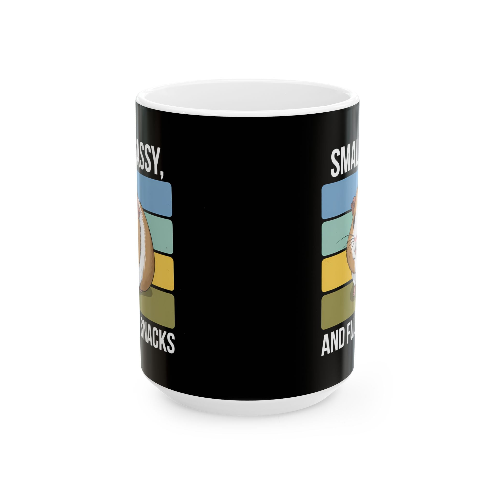 Guinea Pig Mug - Small, Sassy, and Full of Snacks Cute Guinea Pig Mug 2