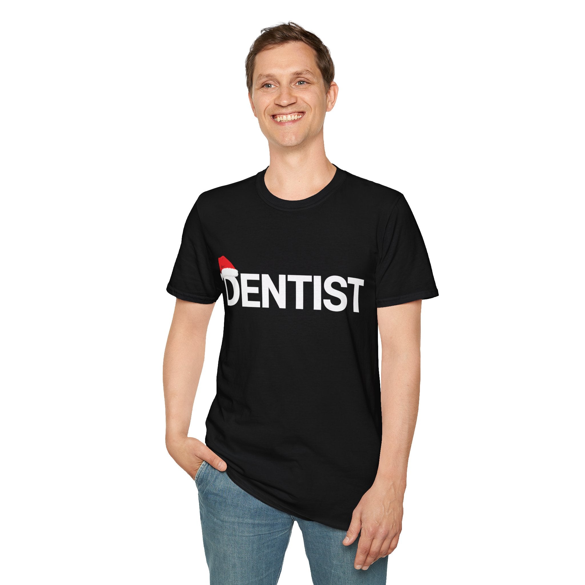 Dentist Ugly Xmas Ugly Christmas Shirt | Dentist Gift | Dentist Merchandise | Dental Gifts Presents Unisex T-Shirt Secondary image
