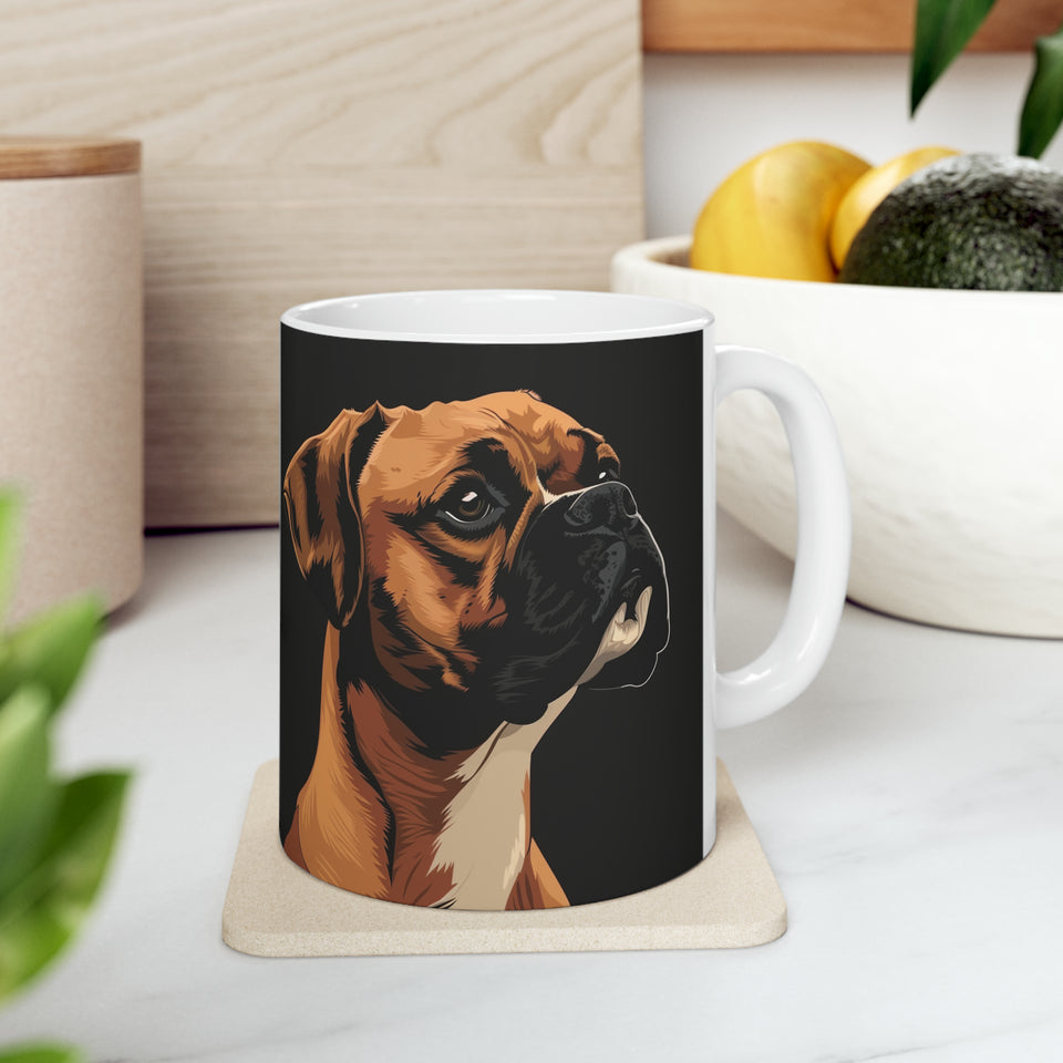 Cute Boxer Mug | Boxer Dog Coffee Mug | Cute Boxer Gifts | Funny Boxer Presents | Boxer Mug 2 11oz