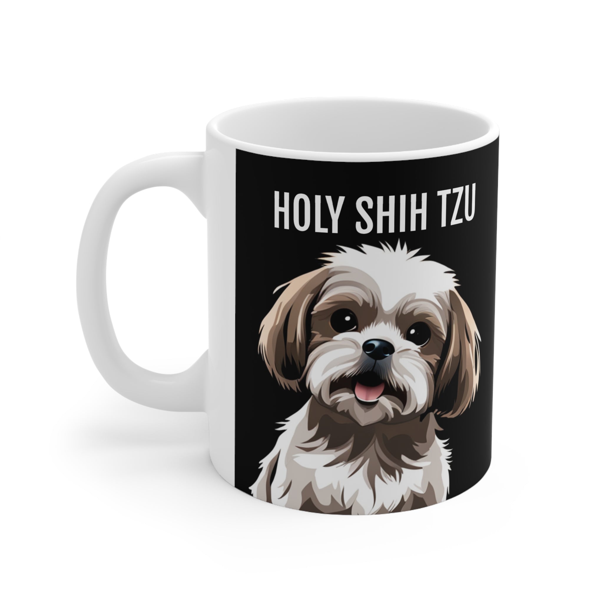 Holy Shih Tzu Mug | Shih Tzu Gift| Shihtzu Ceramic Mug 11oz Main image