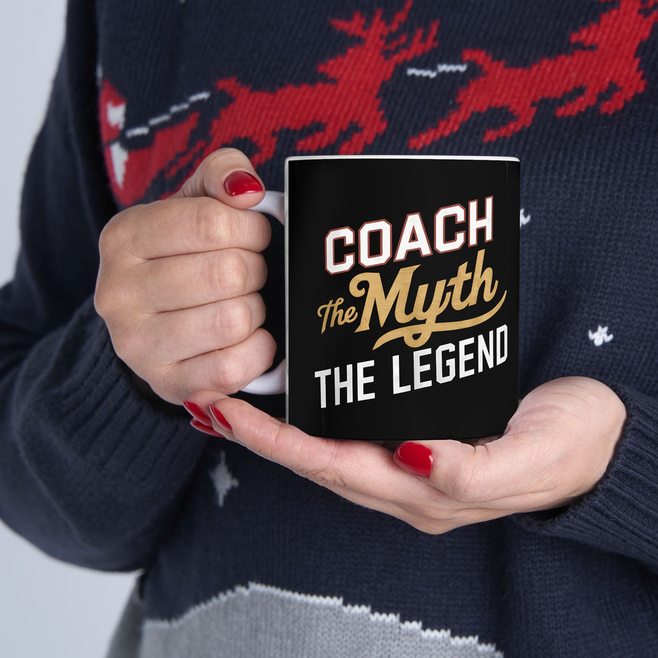 Coach The Myth The Legend Ceramic Mug | Coach Gifts (11oz)