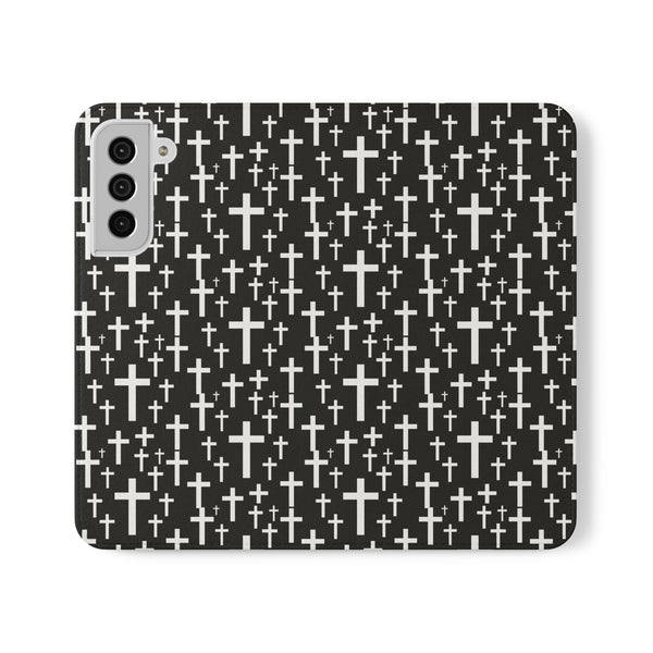 Faith Religion Jesus Cross Phone Case | Faith Religion Wallet Phone Case Gifts | IPhone & Samsung Galaxy Jesus Cross  Flip Cases
