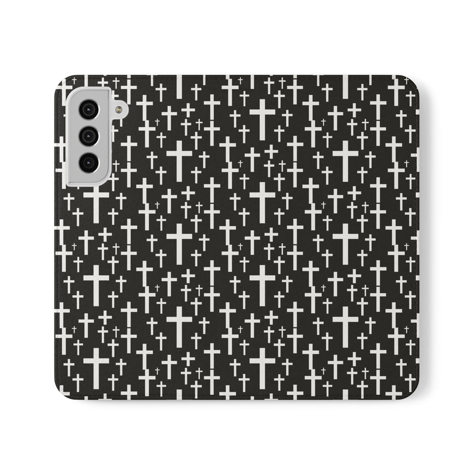 Faith Religion Jesus Cross Phone Case | Faith Religion Wallet Phone Case Gifts | IPhone & Samsung Galaxy Jesus Cross  Flip Cases