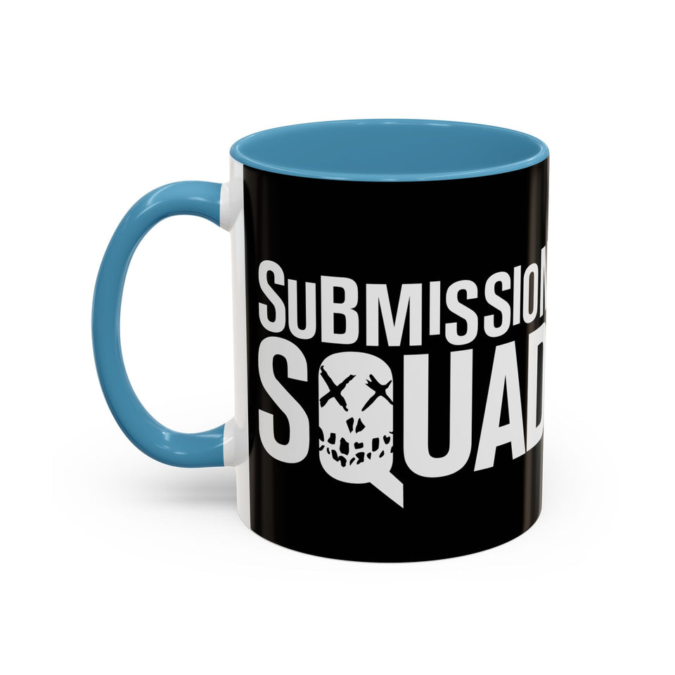 Brazilian Jiu Jitsu Submission Squad | BJJ Accent Coffee Mug