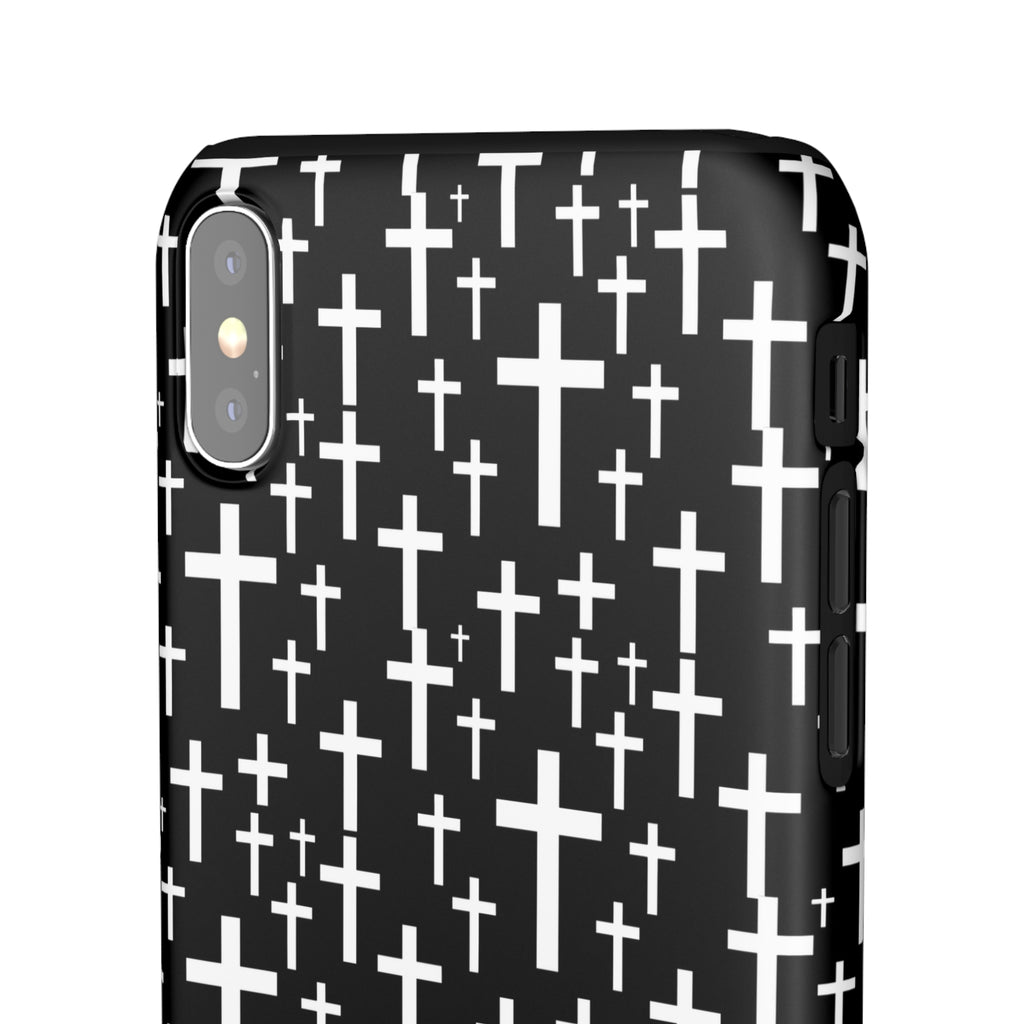 Faith In Jesus iPhone Christian Religion Phone Case | Faith Cross Phone Case | Christian Cross iPhone & Samsung Galaxy Snap Cases