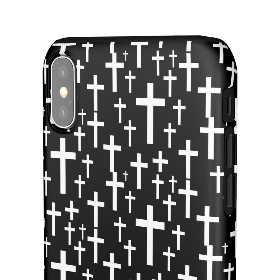 Faith In Jesus iPhone Christian Religion Phone Case | Faith Cross Phone Case | Christian Cross iPhone & Samsung Galaxy Snap Cases