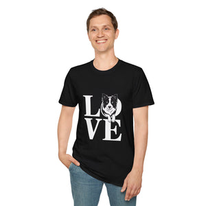 Cute Love Border Collies Shirt | Border Collie Lover Gifts | Sheep Dog Unisex T-Shirt Cute Love Border Collies Shirt | Border Collie Lover Gifts | Sheep Dog Unisex T-Shirt