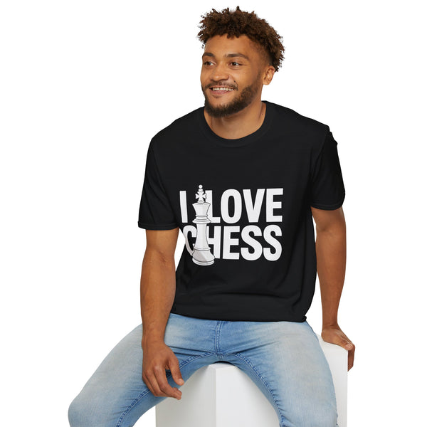 I Love Chess T-Shirt — Chess Lover Tee
