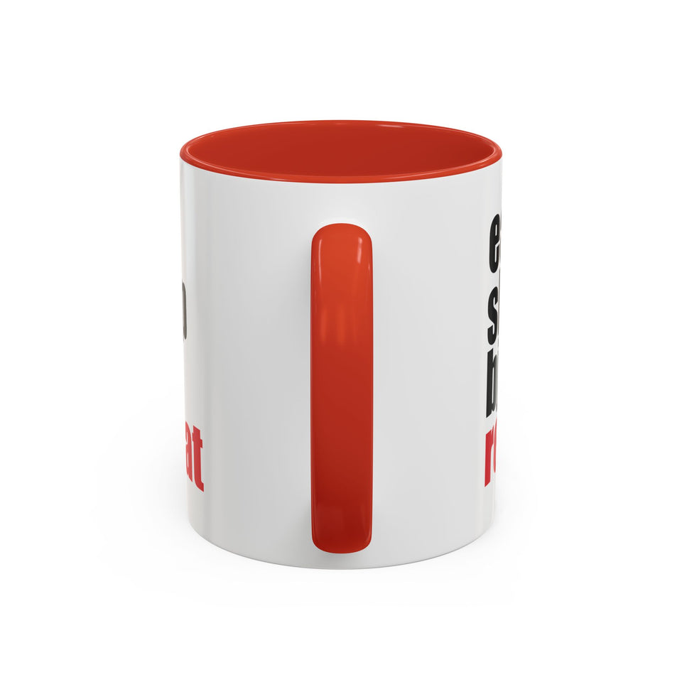 Brazilian Jiu Jitsu Eat Sleep BJJ Repeat | BJJ Accent Coffee Mug