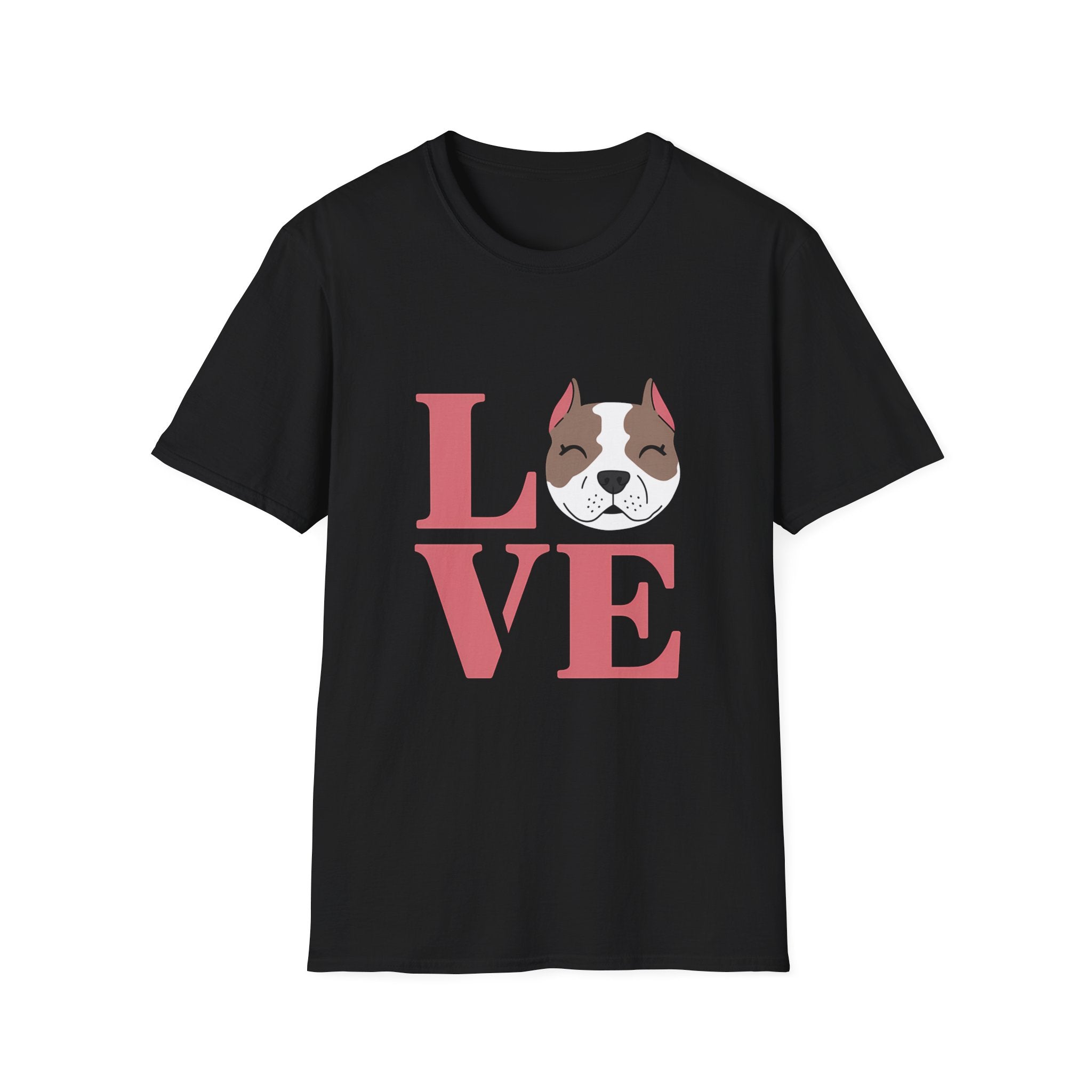 Cute Love Pitbull Shirt | Pitbull Gifts | Pitbulls Dog Lovers Merchandise Unisex T-Shirt Main image