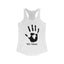 We Know Dark Brotherhood Handprint Women's Racerback Tank Top - Stylish & Comfortable Activewear
