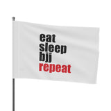 Brazilian Jiu Jitsu Eat Sleep BJJ Repeat Flag Banner | BJJ Flag Brazilian Jiu Jitsu Eat Sleep BJJ Repeat Flag Banner | BJJ Flag