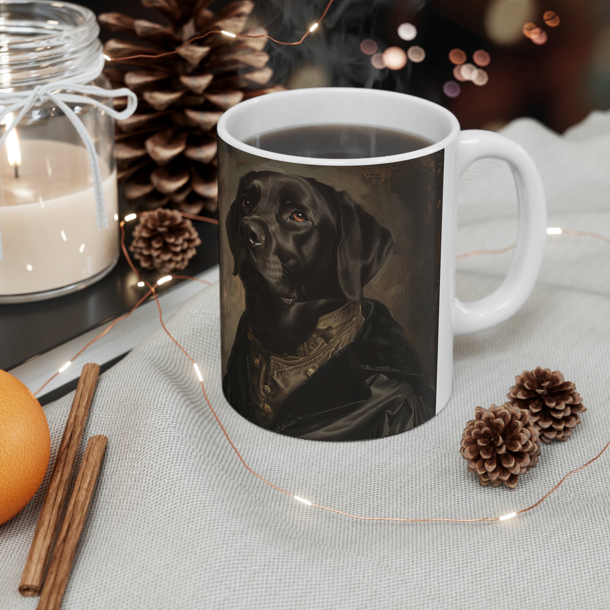 Classical Painting Labrador Mug | Labrador Coffee Mug | Cute Labrador Gift | Funny Labrador Presents | Labrador Mug 1 11oz