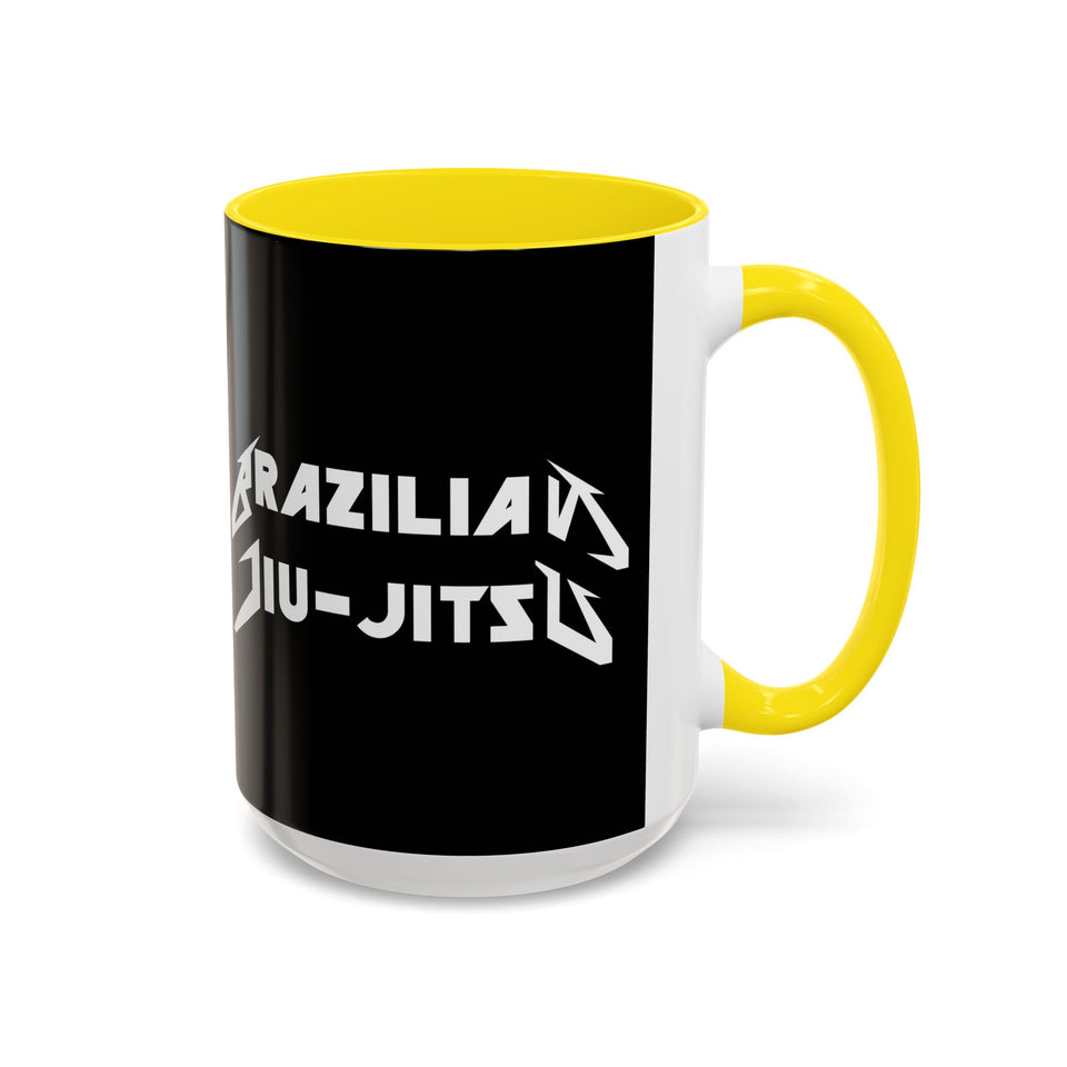 Brazilian Jiu Jitsu Metal | BJJ Accent Coffee Mug