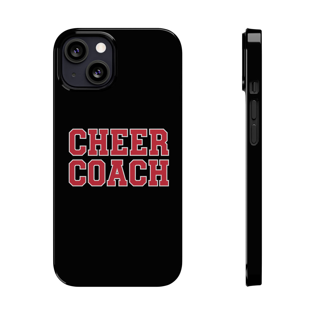 Premium Cheer Coach iPhone Case | Cheer Coach Gifts Slim Phone Cases